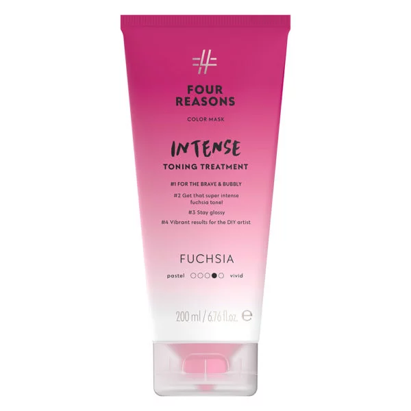 <p class="prod-name-frh">Four Reasons Color Mask<br/>Intense Toning Treatment FUCHSIA</p>Intenzív tonizáló hajpakolás
